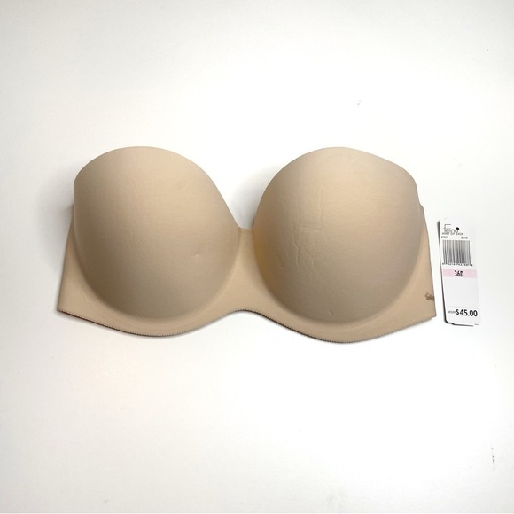 Felina Hint of Skin Strapless Bra 6202 Contour Demi 36D New with Flaw - Picture 1 of 7
